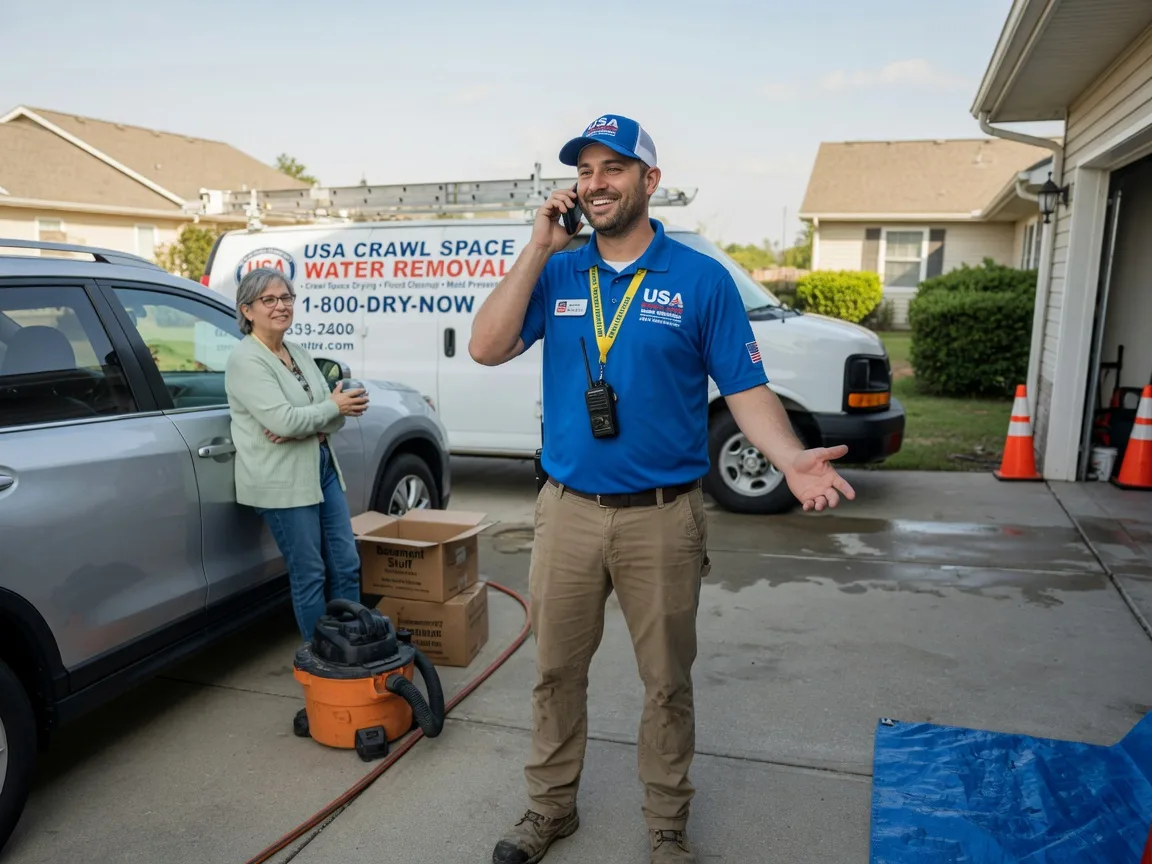 Crawl Space Water Removal Mullin, TX FAQs
